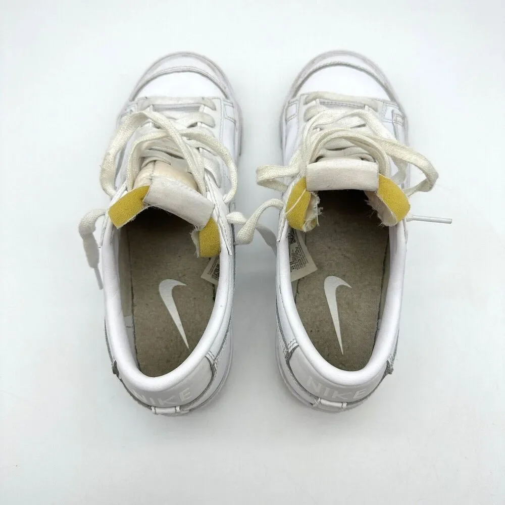 Nike Blazer ‘77 Women's Size 7 Triple White Athletic Casual Shoes DC4769-101 - Picture 12 of 13